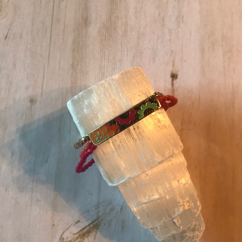 Vera Bradley Beaded Bracelet Stack - image 4